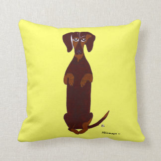 Coussin d'impression de teckel
