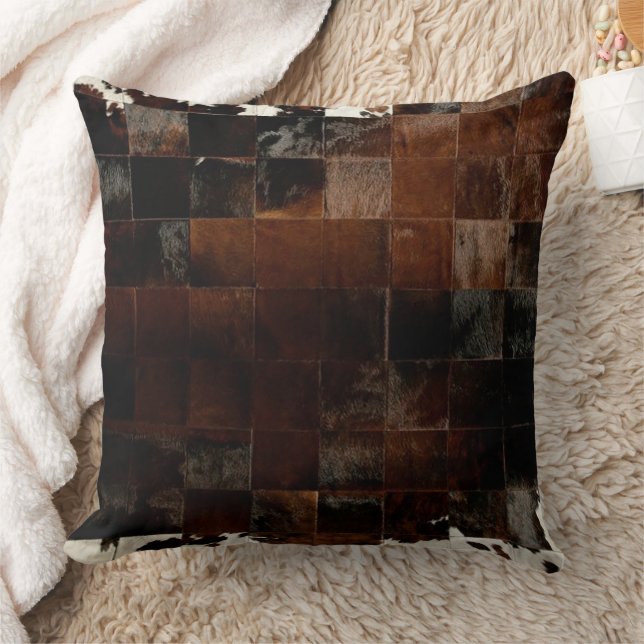 Coussin d'impression Tan Cowhide (Couverture)
