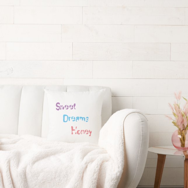 Coussin d'impression texte souple (Canapé)
