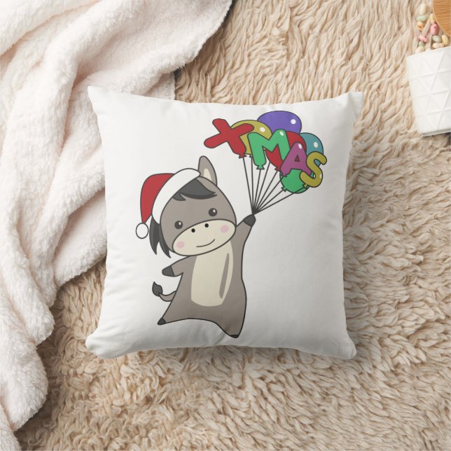 Coussin Dindons de Noël Dindons d'hiver Animaux d'hiver (Couverture)