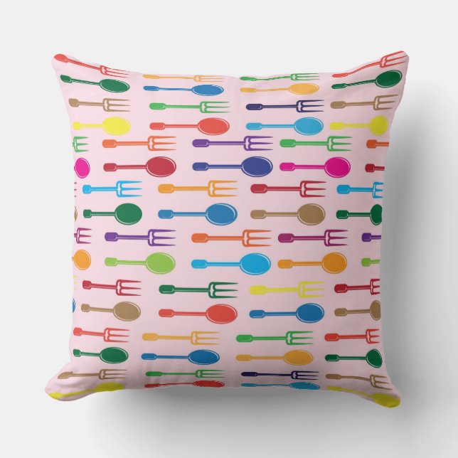 Coussin Diner la texture (Recto)