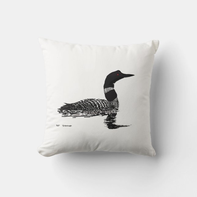 Coussin Dingue paisible (Recto)