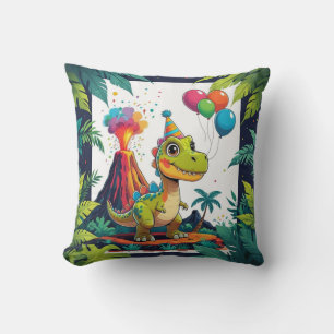 Coussin Dino Party - Volcano Amusement