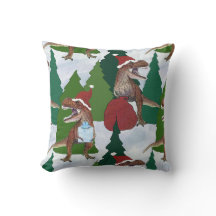 Dinosaur Noël T-Rex Père Noël