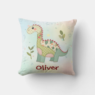 Coussin Dinosaure à patte mignonne