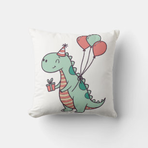 Coussin Dinosaure Dinosaure Caricature