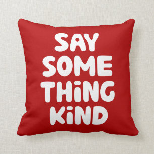 Coussin Dire quelque chose d'un genre