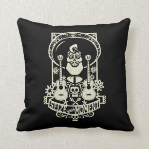 Coussin Disney Pixar Coco  Ernesto - Citation amusante