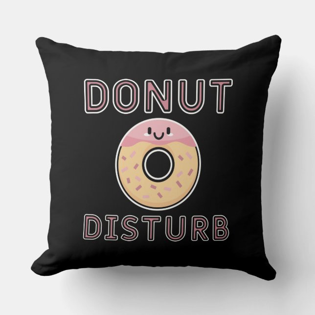 Coussin Disturbe de Donut (Recto)