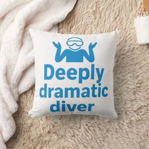 Coussin Diver Profondément Dramatique