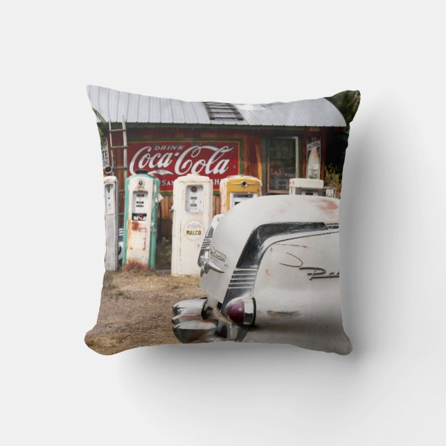 Coussin Dixon, Nouveau Mexique, Etats-Unis. Voiture (Recto)