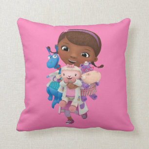 Coussin Doc McStuffins  Partager les soins