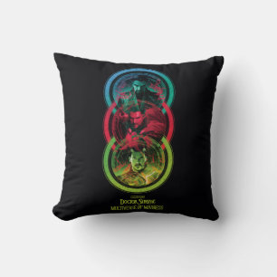Coussin Docteur Strange Alternates Graphique vertical