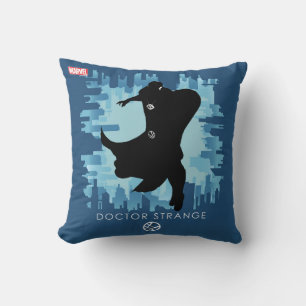 Coussin Doctor Strange Silhouette Héroïque