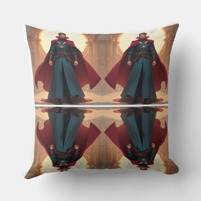 Coussin Doctor Strange Throw Pillow (Verso)