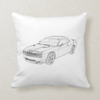 Coussin Dodge Challenger