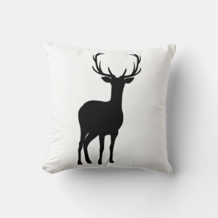 Coussin Doe Deer Rustic Country Farmhouse Minimal