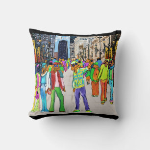 Coussin Dog Town City - CHICAGO