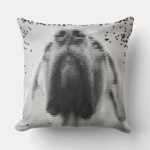 Coussin Dogue allemand abstrait moderne