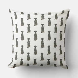 Coussin Dogue allemand (noir)