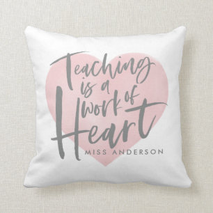 Coussin Don de l'enseignant 