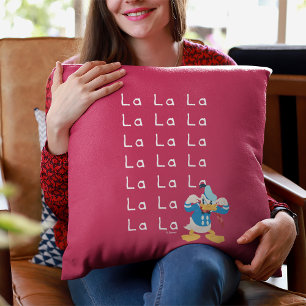 Coussin Donald Duck Holiday La La La La