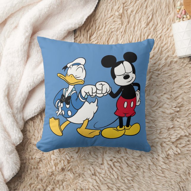 Coussin Donald Duck & Mickey Poing Bump (Couverture)