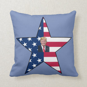 Coussin Donald J. Trump~ Président~ Drapeau des États-Un