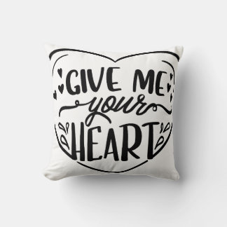 Coussin Donne-Moi Ton Coeur