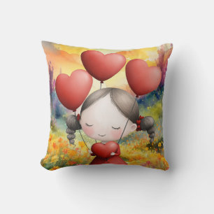 COUSSIN DONNER TOUT L'AMOUR DE SON CŒUR