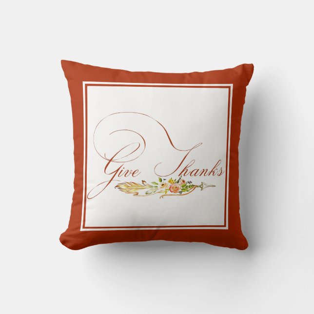 Coussin Donnez Merci Jeu d'oreiller (Recto)