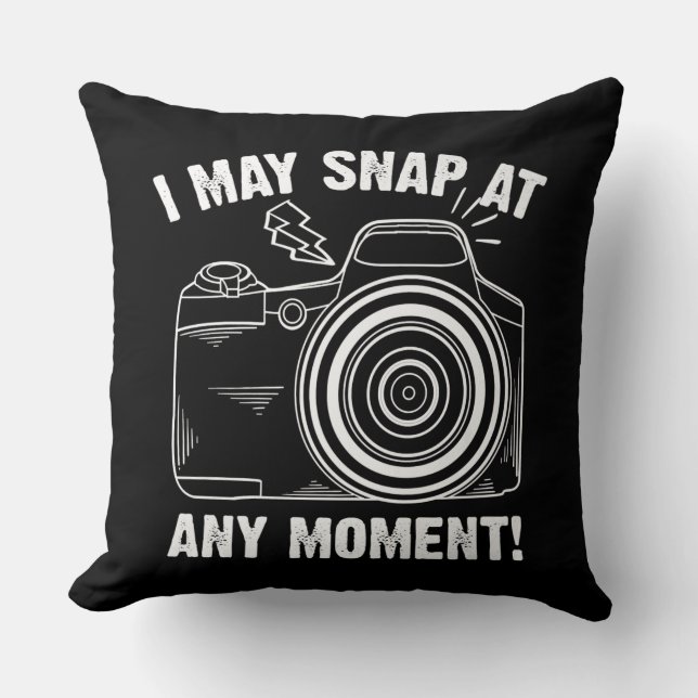 Coussin Dons De Photographie Amusant Pour Les Femmes Photo (Recto)