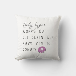 Coussin Donuts de type de corps