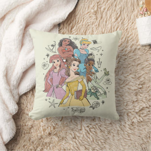 Coussin Doodles Disney Princess Marker