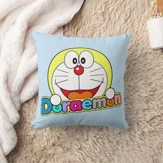 Coussin Doraemon Fanart personnalisé (Couverture)