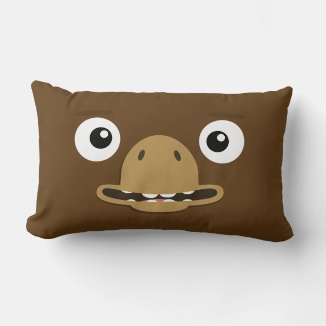 Coussin d'orignaux de BBSS (21" x13") (Recto)