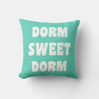Dorm Sweet Dorm Retro Lettres en vert menthe 