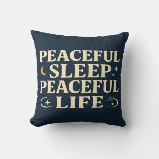 Coussin Dormir paisible Vie paisible