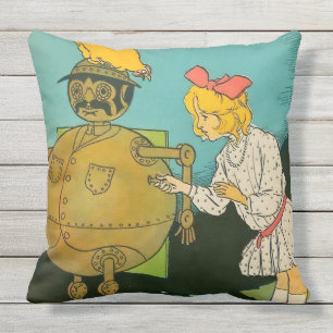 Coussin « Dorothy Wound Up numéro 1 » par John R Neill