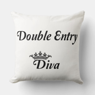 Coussin Double Entry Diva