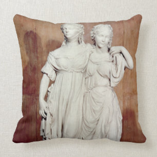 Coussin Double statue des princesses Louise (1776-1810)