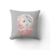 Douce Mère et Enfant Aquarelle Roses "Meilleure Ma