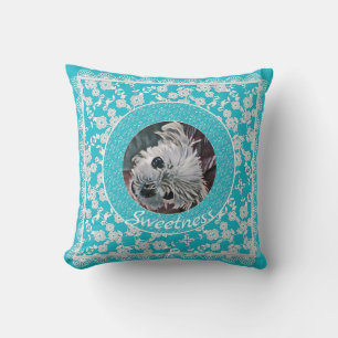 Coussin Douceur-Aqua-Chiot-Carré-PHOTO-MODÈLE-