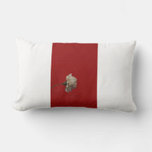 coussin doux à la fleur