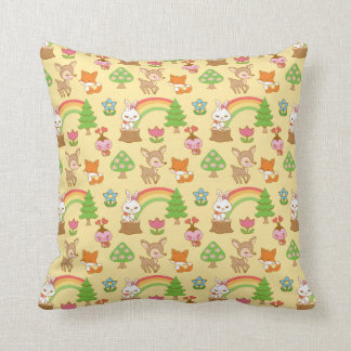 Coussin doux de forêt
