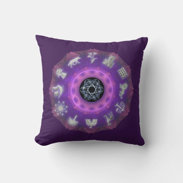 Coussin Douze tribus (Recto)