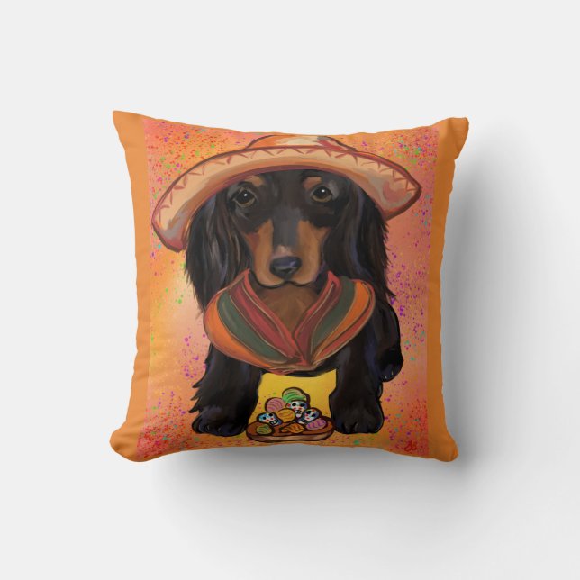 Coussin Doxie Mexique (Recto)