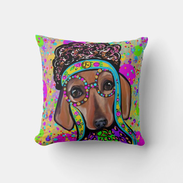COUSSIN DOXSCHUND ROUGE        (Recto)