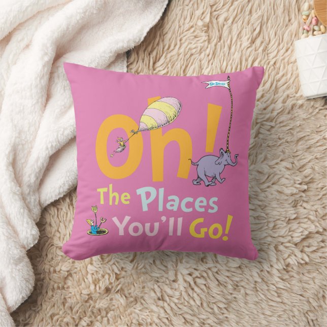 Coussin Dr. Seuss | Oh ! La Parade des Endroits (Couverture)
