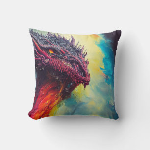 Coussin Dragon Animal Discovery Aventure Nature Planète